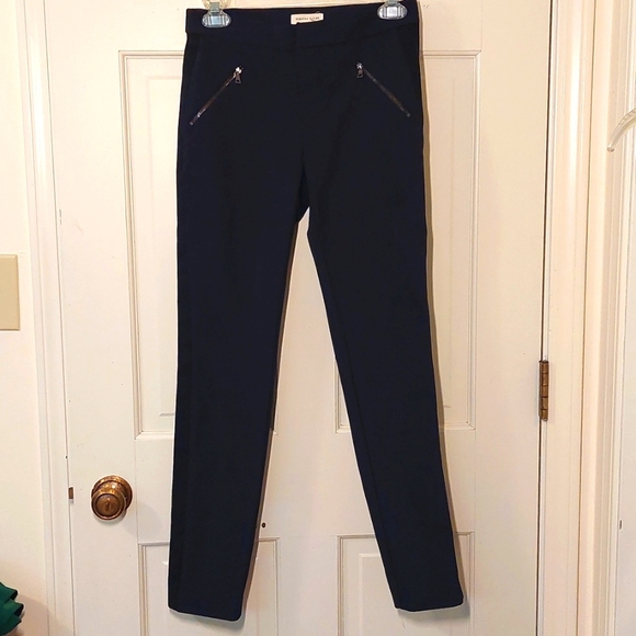 Rebecca Taylor black Ava side stripe pants, size 2 - Picture 2 of 9